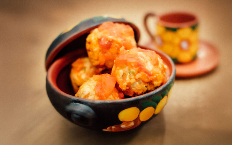 Almôndegas com cereais