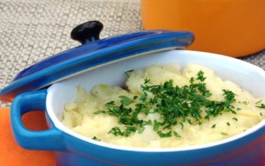 Escondidinho de cogumelos