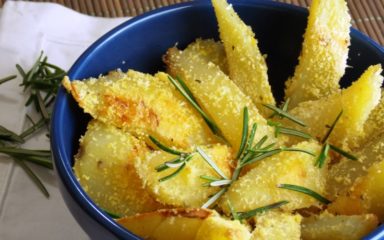 Batata frita de forno com ervas