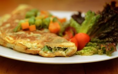 Omelete de legumes