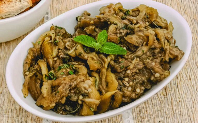 Antepasto de berinjela