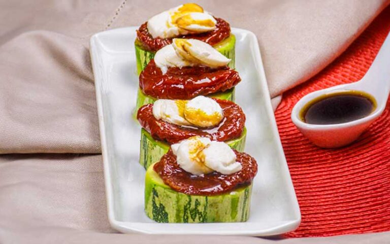 Aperitivo de abobrinha italiana