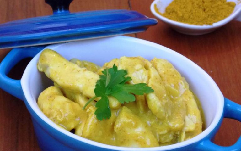Frango ao curry