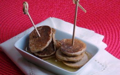 Mini panqueca de banana