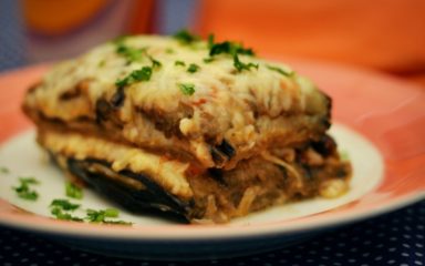 Lasanha de berinjela