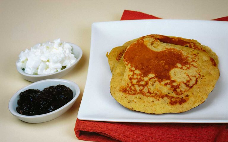 Panquecas matinais integrais