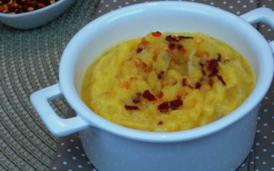 Purê De Abóbora Com Pimenta Calabresa