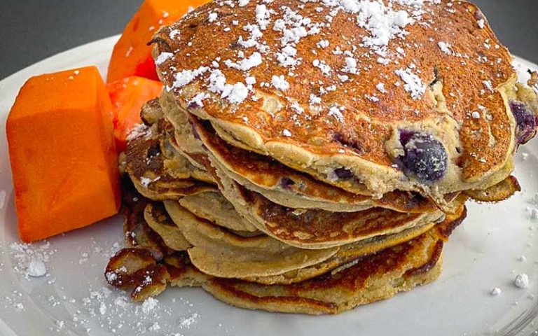 BLUEBERRY PANCAKES