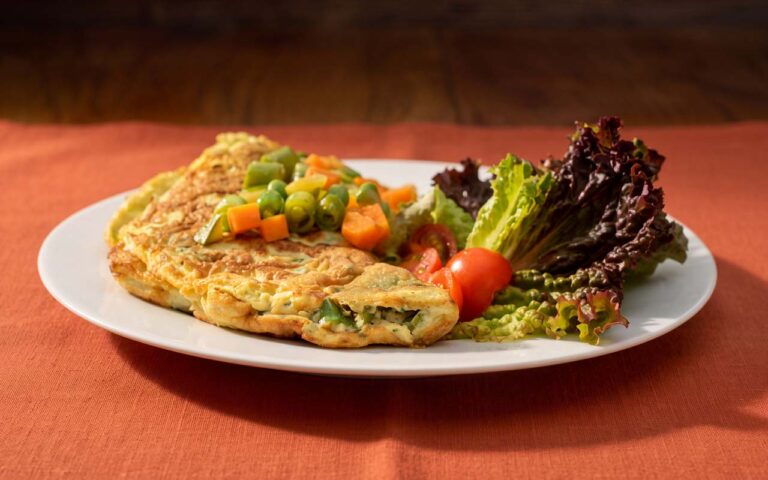 Omelete de legumes