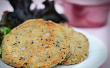 Hambúrguer de soja com aveia