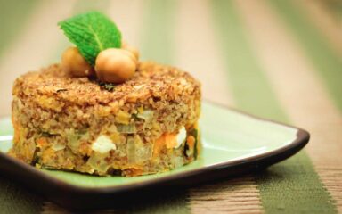 Quibe de grão de bico