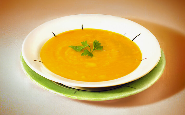 Sopa creme de abóbora